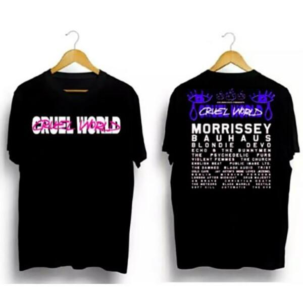 

2022 Music Festival Cruel World Cali Unisex T-Shirt. 3XL