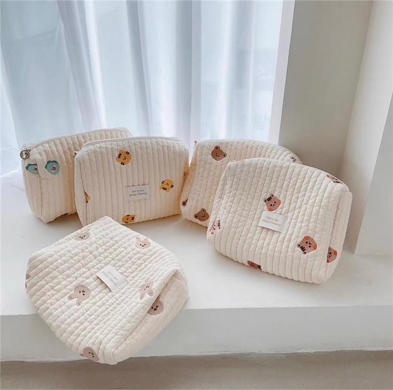 Tragbare Wickeltasche für Kinderwagen, gesteppt, für Babywindeln, Organizer, bestickte Mama-Taschen, Baby-Accessoires, Wickeltasche, Aufbewahrung