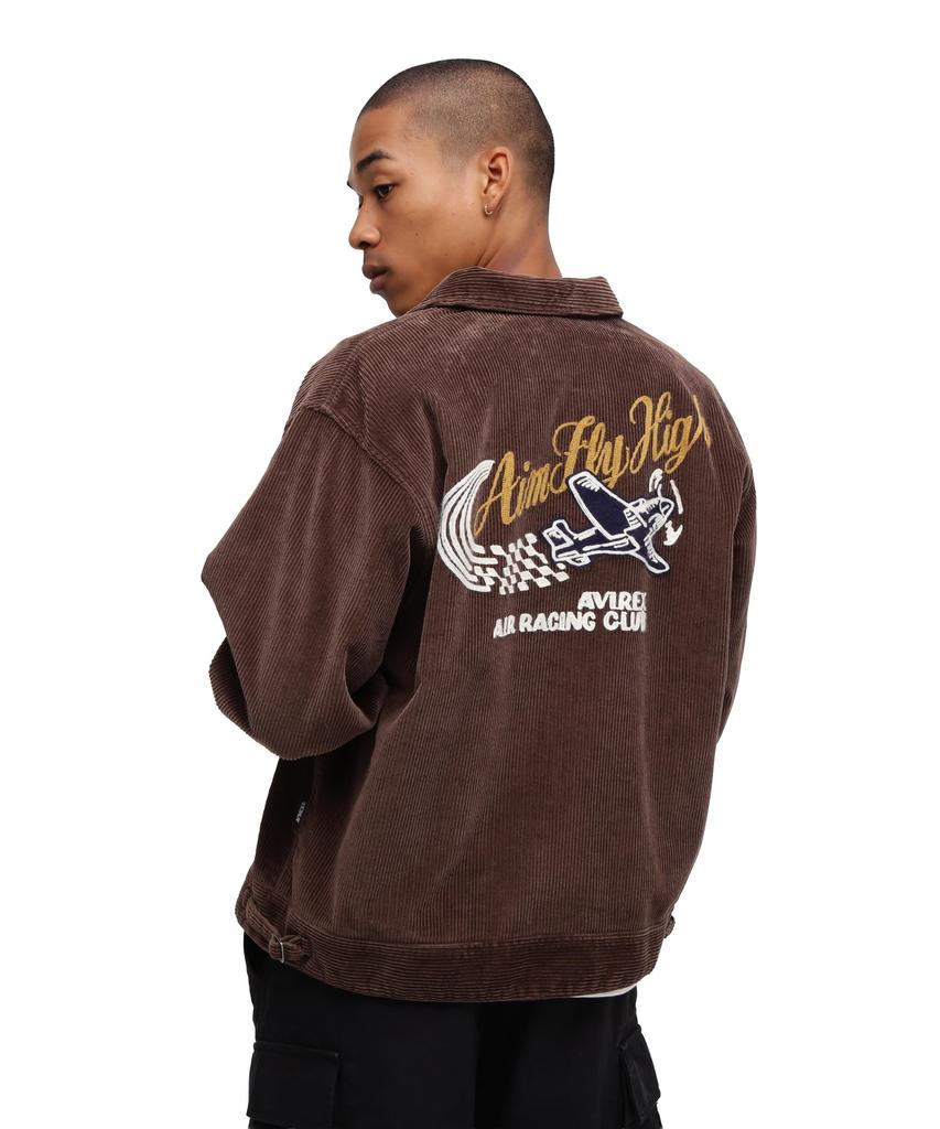 AVIREX A.A.R.C CORDUROY SWING TOP 783-5252019 2XL brown