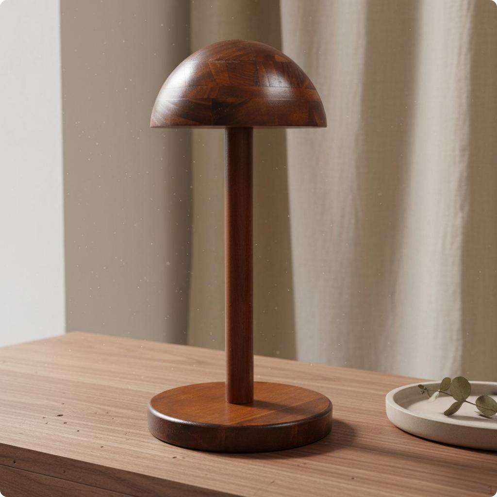 Half Dome Hat Stand Detachable Display Retro design Home Decor for Retail Store, Photo
