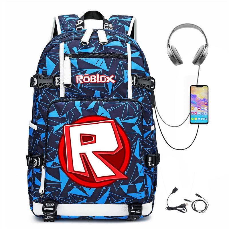 Hot Selling Game-Themed Outdoor Travel Bag Large Capacity with USB Hiking Backpack