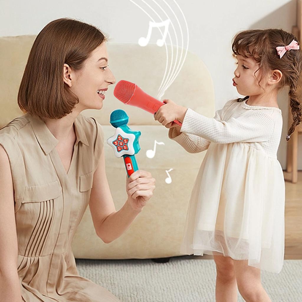 Microphone Toy Portable   Bottom Rlistic ABS Plastic Microphones Props for Performance Interview