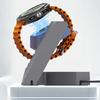 Elegant Geometric Power Adapter Charger Dock Bracket Base Suitable for Watch 7/6/5 Wearables Smartwatch Charging Stand