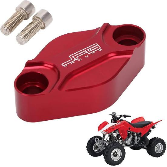 JFG RACING ATV Parking Brake Block Off Plate CNC Universal for TRX450R/400EX/300EX,Raptor 125,250,350,660,700,ATC200X/250R/350X,YFZ450/450R/X,Warrior