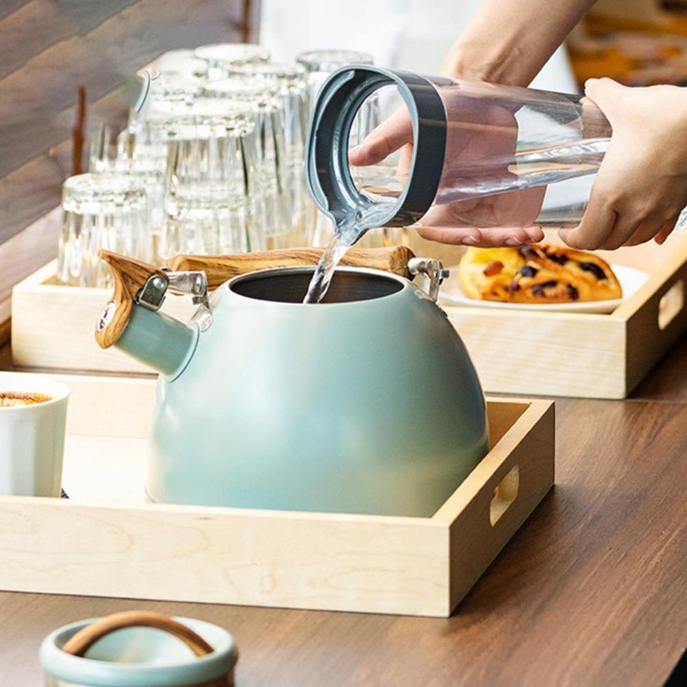 3L Capacity Whistling Tea Kettle Stainless Steel Stainless Steel Teapot Whistling Teapot  Home Use