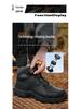 High-Top Steel Toe Safety Shoes - Anti-Smash, Anti-Puncture, Non-Slip, Wear-Resistant, Comfortable for Autumn and Winter