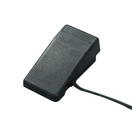 

Genuine Janome foot controller for electronic sewing machines (black, round 3-pin plug) Plug size: 26mm x 12mm