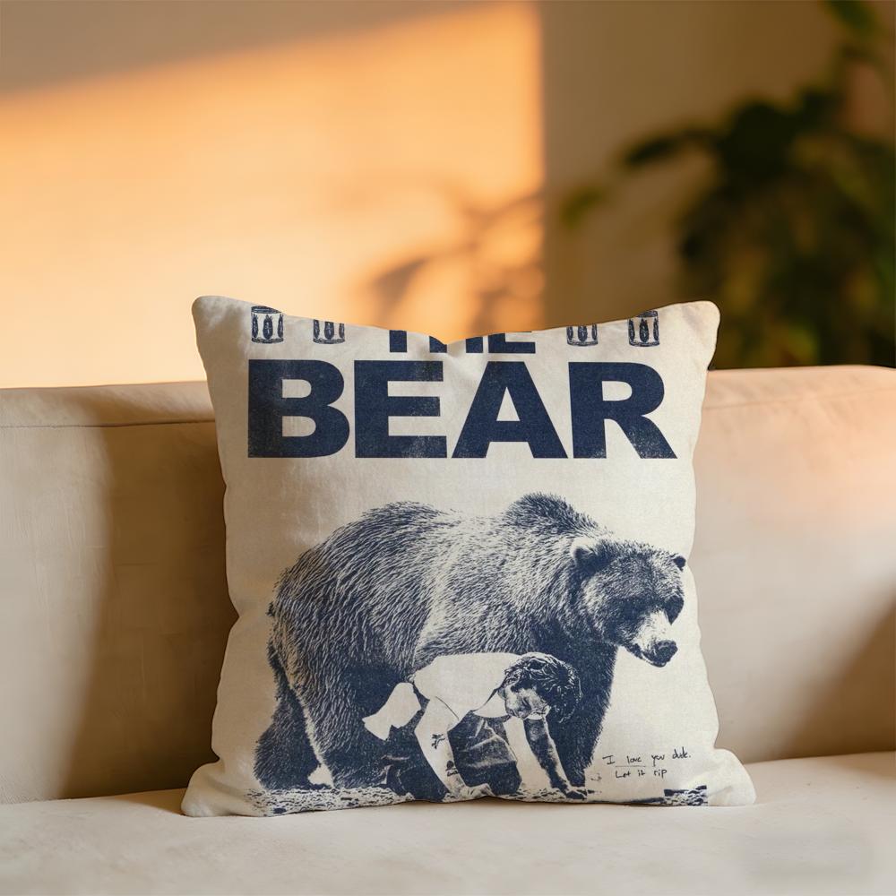 

Beef Cushion Cover Cozy Velvet Throw PillowSoft Warm Cushion For Sofa Bed 30x30 cm