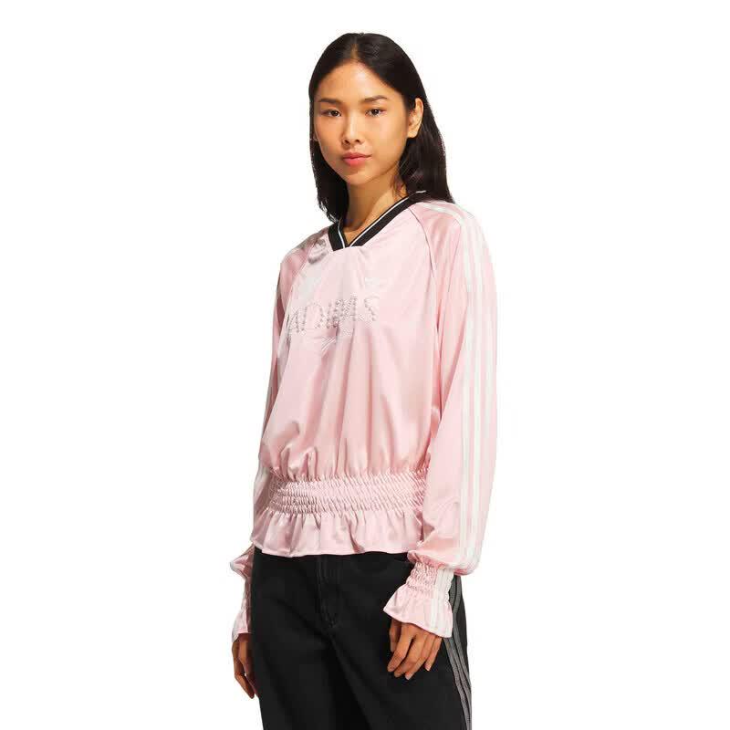 Adidas Women s Pleated Knit Long Sleeve T-Shirt S