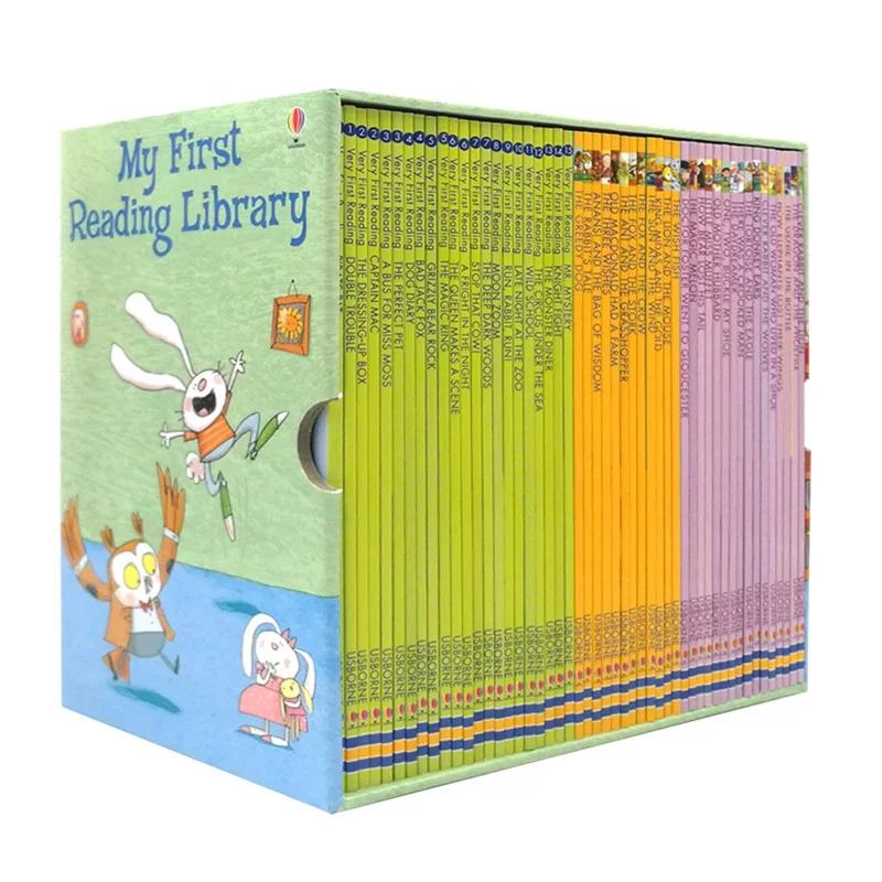 

The Usborne 1st 2nd 3rd 4th Reading Collection Library English Picture Book Learning Education Help Children Grow As A Reader First