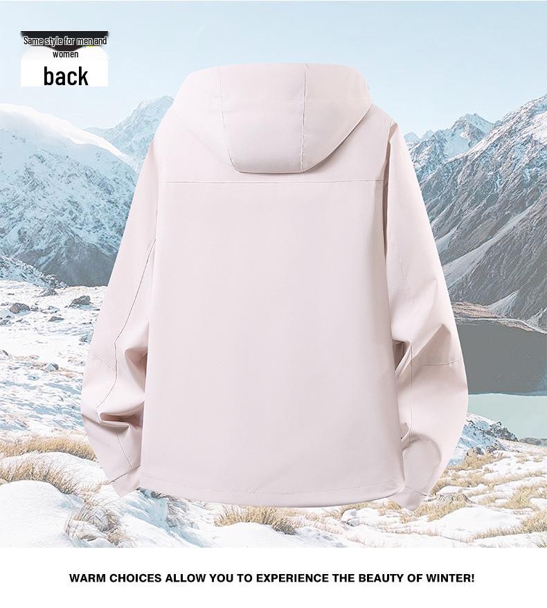 Wysokiej jakości wiatroszczelny, wodoodporny zestaw kurtek szturmowych 3 w 1 dla par