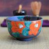 Waza No Kura Stylish Ceramic Matcha Kutani Camellia Premium Tea Ceremony Made In Perfect As a Birthday 60th 70th 77th or 88th Birthday Celebration