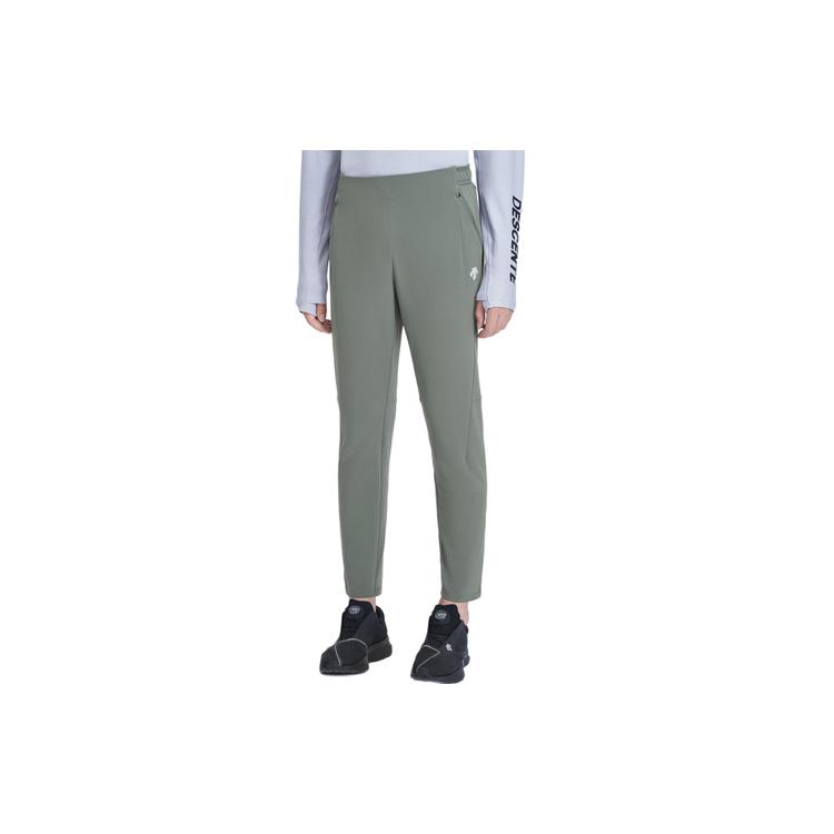 DESCENTE Knitted Sweatpants Men's Moderate Straight Fit Pants D2431RPT45