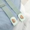 1pc Press Buckle Style Lazy Belt Women'S Versatile Jeans Belt Invisible No-Trace Elastic Stretch Belt Adjustable Length