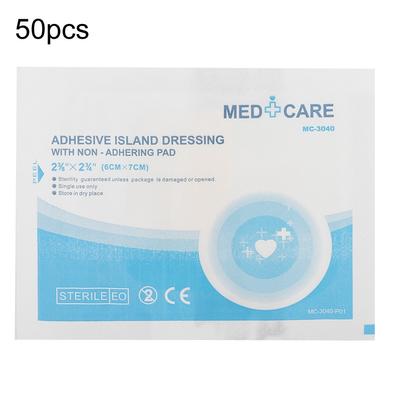 50 Stück pro Packung Wasserdicht Atmungsaktiv Wundverband Pflaster Medizinisch Steril Tape Verband