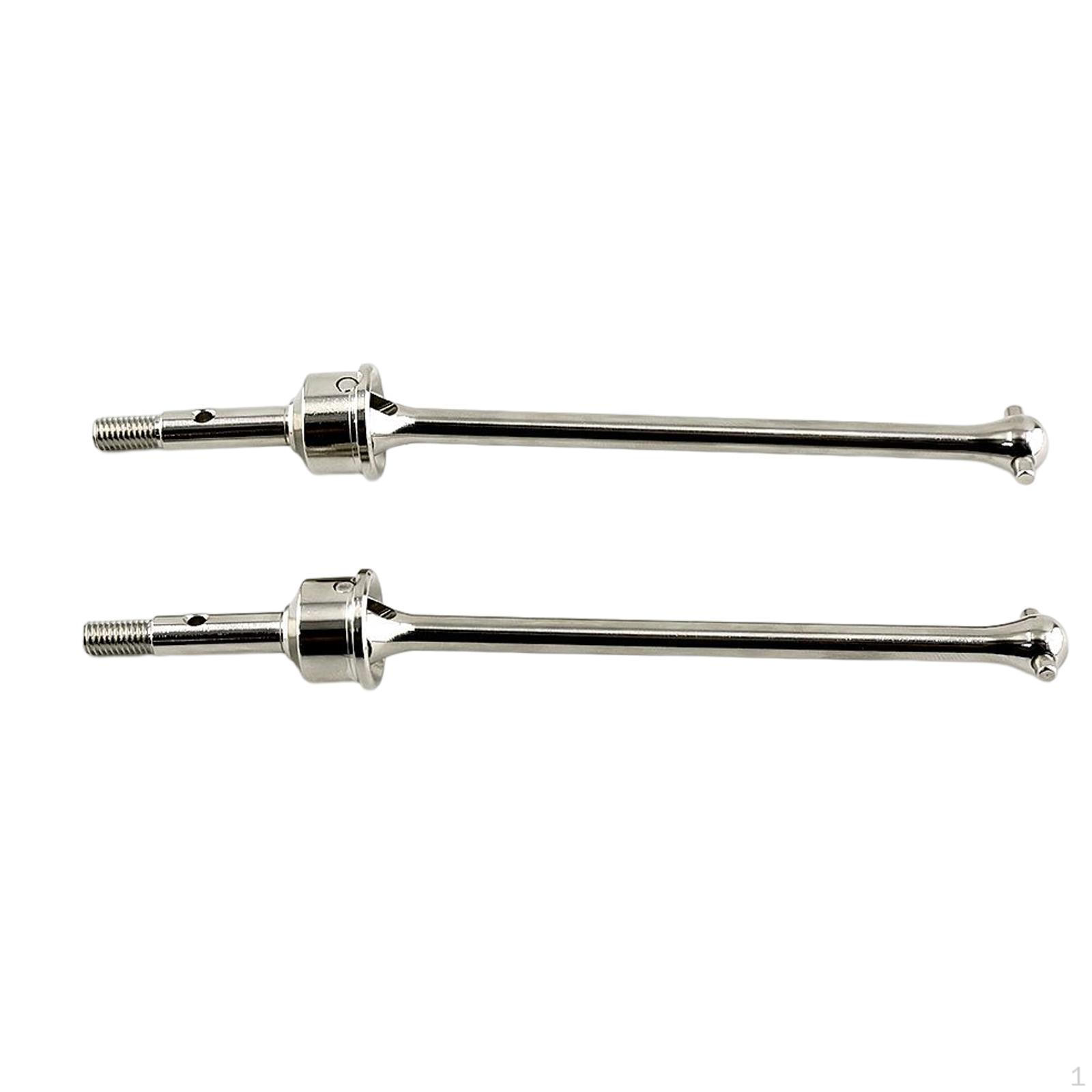 

Durable Front CVD Drive Shaft Scratch Resistant RC Axles Shafts for UDR 8550 8553 DIY срібний