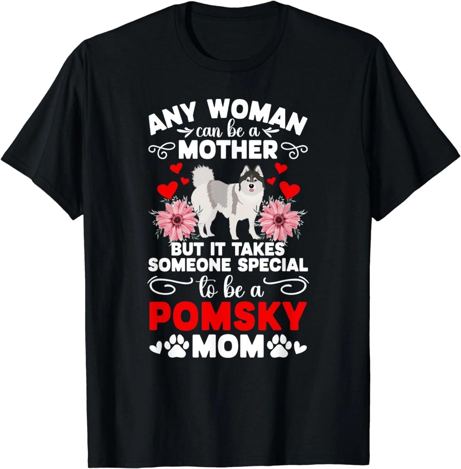 

To Be A Pomsky Mom Pomsky Owner Pomsky Lover Gifts Unisex T-Shirt M