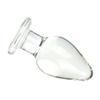 VaHppy Glass Anal Plugs Diameter 5cm Sex Toys For Girls Gay Anal Masturbation Extension SM  Anal Toys Oval Silky