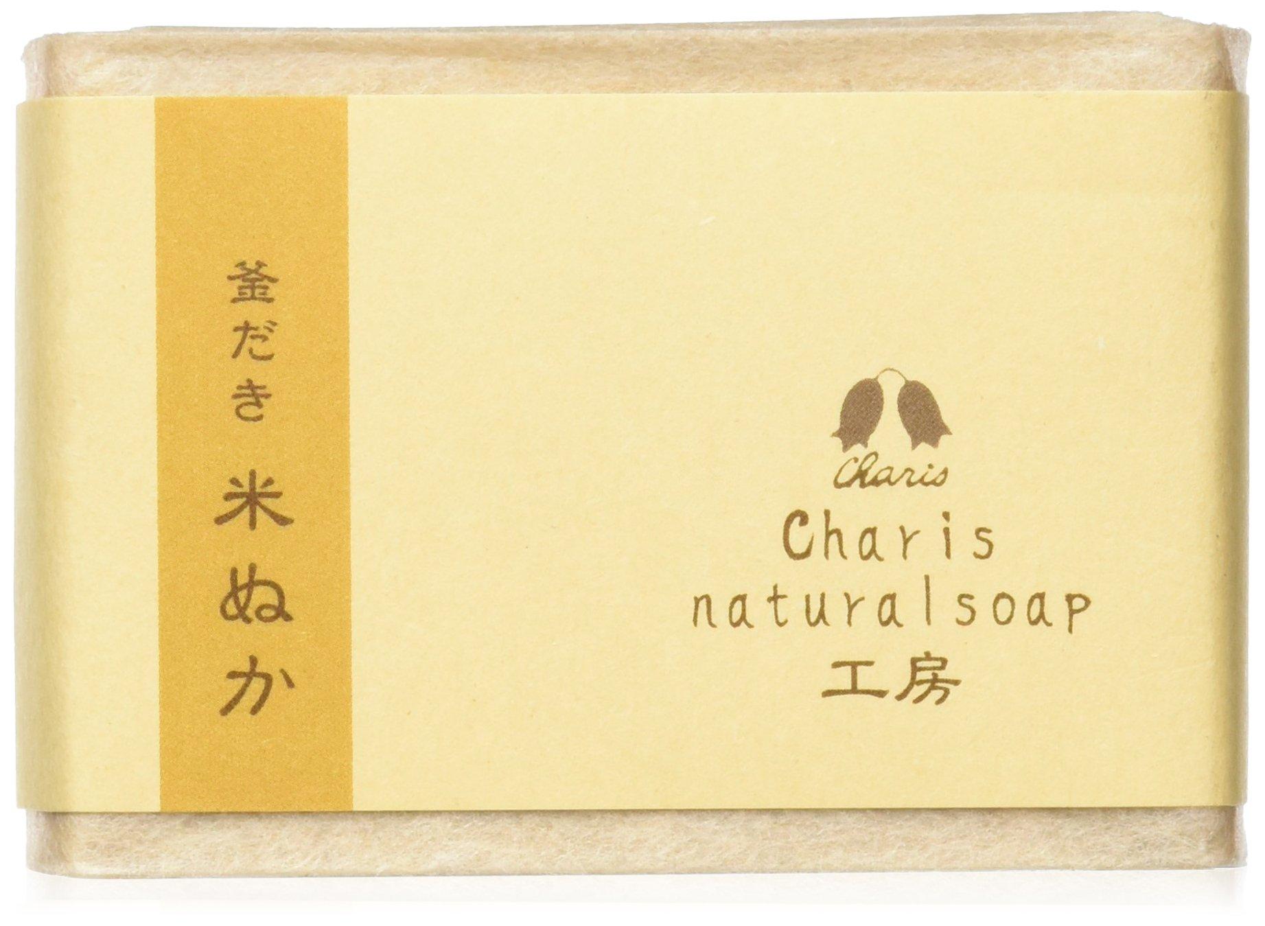 

Charis Seijo Charis Natural Soap Workshop Мыло из рисовых отрубей 140 г Приготовление [Метод приготовления в чайнике]