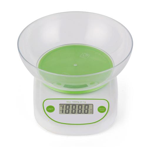 Capacity 5kg Weight Machine Electric Cooking Digital Infant Kitchen Balance Scale зелёный