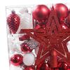 88pcs Christmas Decorative Balls, Tree Ball Ornaments, Shatterproof Craft Pendants,