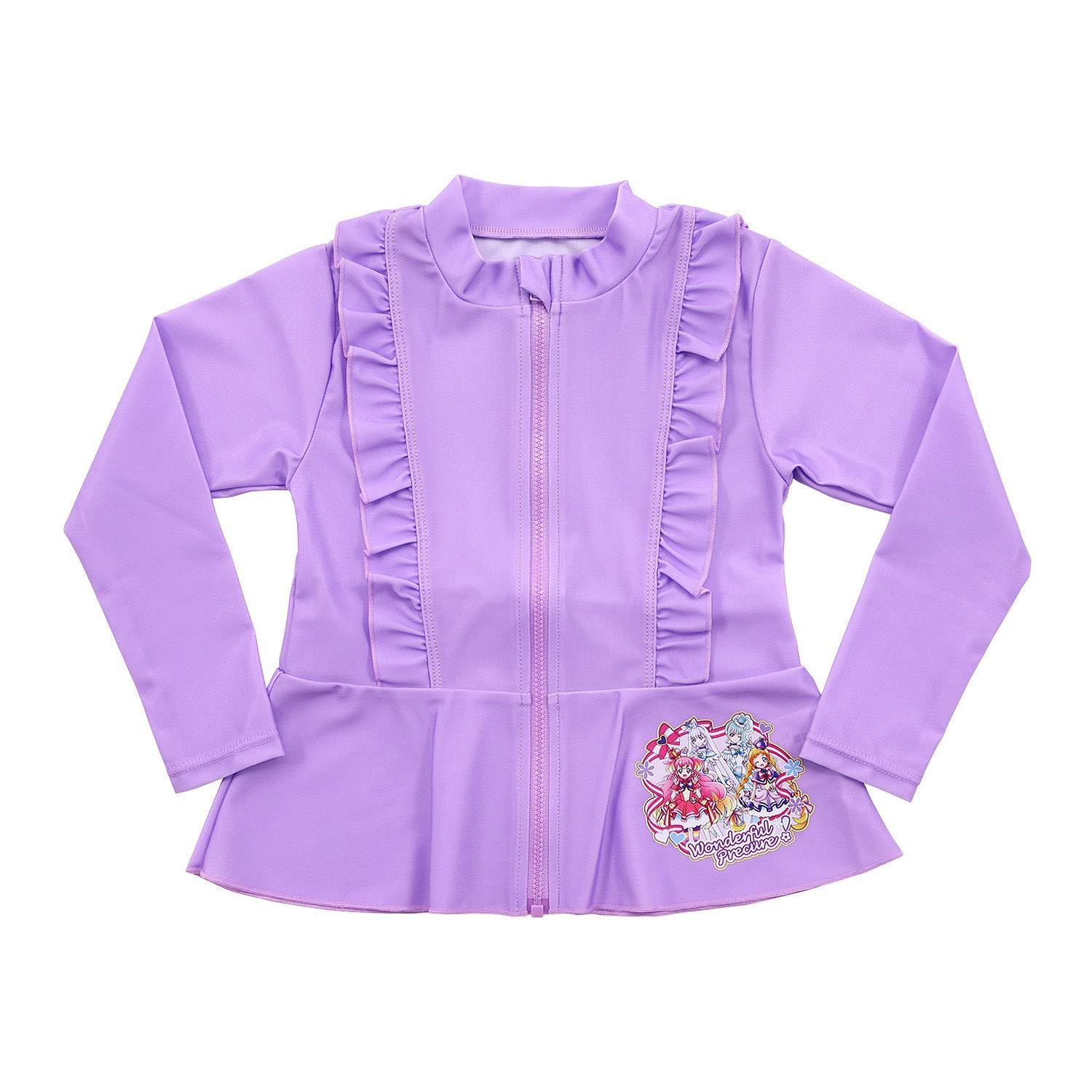 

Чудесный PreCure Girl Rash Guard 562 [Bandai] фиолетовый