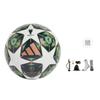 adidas Size 5 Soccer Ball Pu Seamless Thermal Bonding Unisex Green Fluorescent JH1288