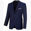 Men's Slim Fit Blazer Jacket Business Casual Two Button Suit Coat with Pocket