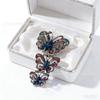 New Alloy Brooch High-end Niche Women's Peony High-end Pin Coat Suit High-end Versatile Brooch