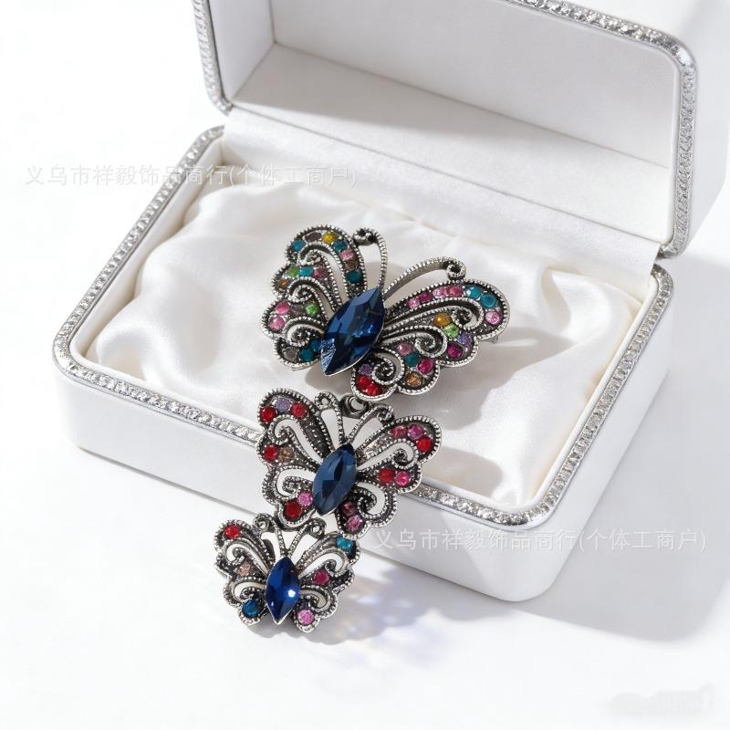 New Alloy Brooch High-end Niche Women's Peony High-end Pin Coat Suit High-end Versatile Brooch