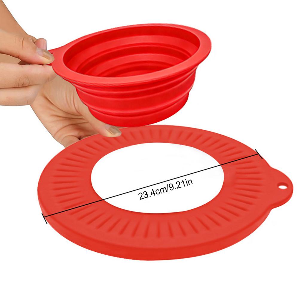 

Splatter Guard For Mixer Mixing Bowl Splash Screen Guard Hand Mixer Splatter Baffle For Kitchen Restaurant Home Catering Baking синий