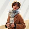 Cashmere Winter Soft Check Muffler Women's Scarf
