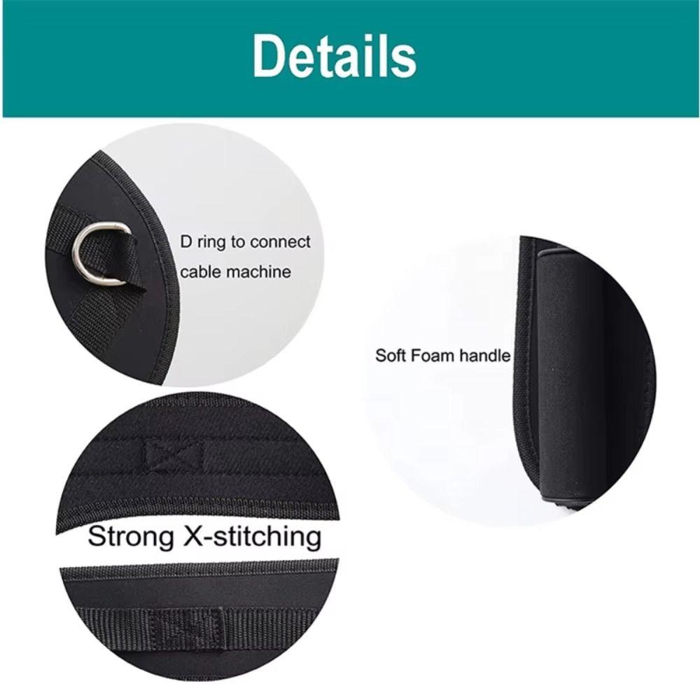 Nylon Fitness Abdominal Crunch Straps V-Shaped Fitness Abdominal Belt  Gym Equipment