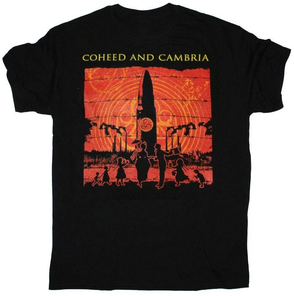 Coheed And Cambria Band Black Shirt Unisex Concert S5XL EL1063 Unisex T-Shirt S