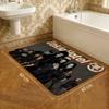 Hot Band T-Tokio H-Hotel Floor Mat INS Style Soft Bedroom Floor House Laundry Room Mat Anti-skid Household Carpets