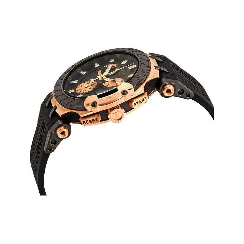 Tissot Συλλογή Race Κίνημα Quartz Αντοχή στο Νερό 100m Ανδρικά Ρολόγια Ρολόι 43mm Μαύρο Καντράν T115.417.37.051.00