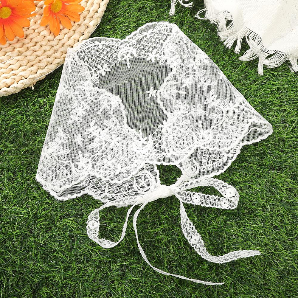 Mesh Lace Hair Scarf Headbands for Women French Style Hair Band Turban Bandana Headwarp Fashion Hair Accessories