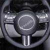 For Hyundai Tucson NX4 2025 Sonata 2024 Interior  ABS Carbon fiber Steering Wheel Button Keys Trim Car Direction control cover