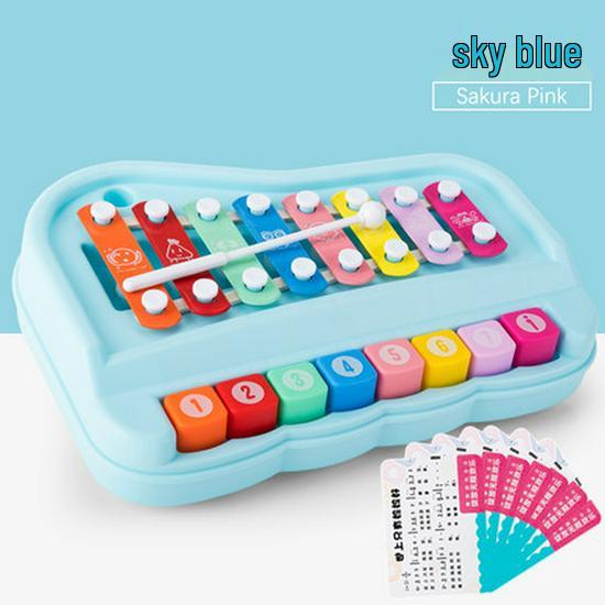 8-Tone Hand-Knock Piano Toy for Children s Early Education