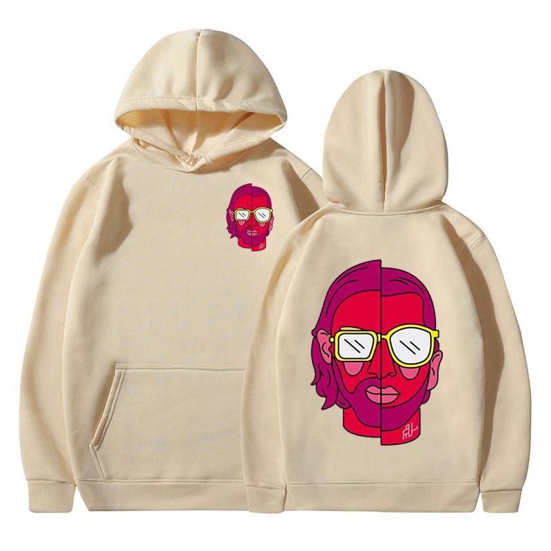 Le Monde Chico Double Sided Graphic Print Hoodies Album PNL French Rap Hip Hop Sweatshirts Men Women Fashion Pullover Streetwear