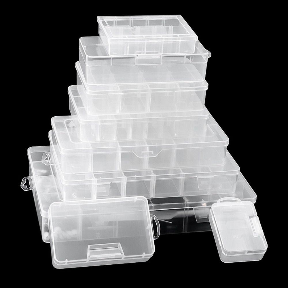 Adjustable Hardware Storage Box Removable Divider Storage Case New Small Parts Box