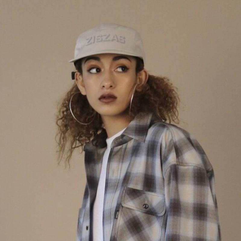ZISZAS 3M Scotch Logo Camp Cap Beige