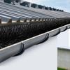 Gutter Guard Brush With 30 FT Length Bristle, 4.33\"(Dia) Gutter Brush Leaf Guard Fit for 5 Inches Gutter, Galvanized Steel Wire Gutter Brush, No