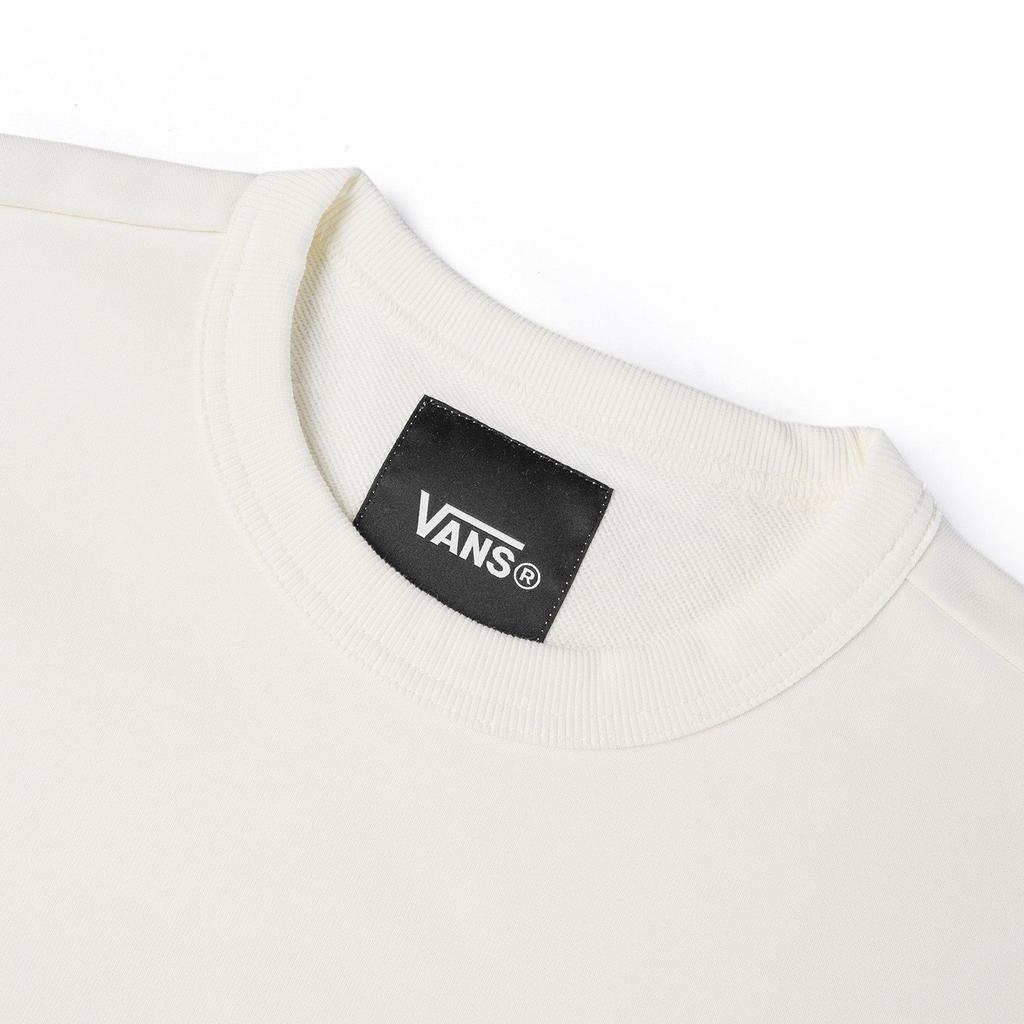 Vans Sweatshirts Unisex White Crew Neck Moderate VN000TRRFS8