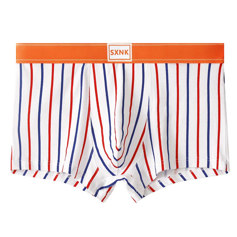 Men's Pure Cotton Breathable Boxer Briefs - Comfortable Sport Underwear for Teens