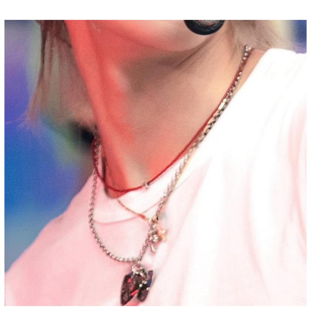 [RIIZE WonBin Style] Falling Star Silver Necklace / 925 Silver