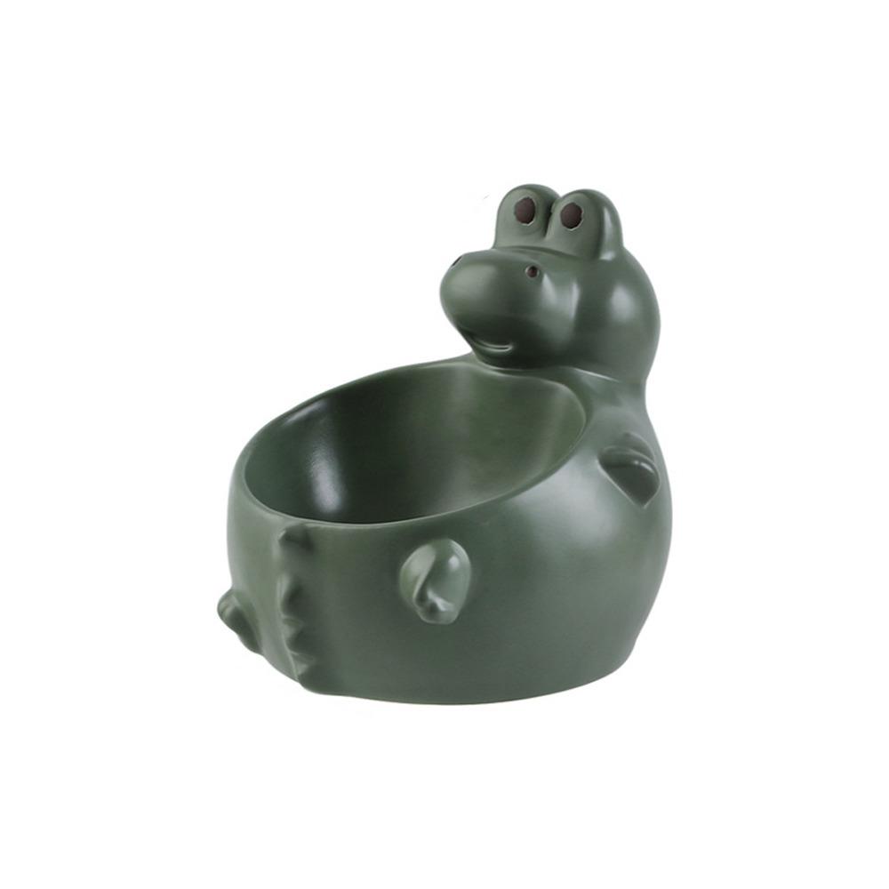Non-slip Dog Food Bowl Anti Overturning Anti-tipping Bowl Ceramic Cat Bowl  For Cats Dogs