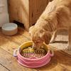 Non-Slip Anti-Choke Bowl Silicone Dog Treat Bowl Colorful Licking Bowl  Pet Enrichment