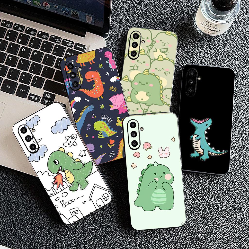 Soft Cover for Xiaomi Redmi 15 9A 9C NFC 7A 9T Note 9 8 7 8T 15c A5 4G 5G Coque Phone Case Cartoon Dinosaurs