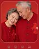 2026 Autumn/Winter Fine Wool Horse Embroidery Cardigan for Middle-aged & Elderly